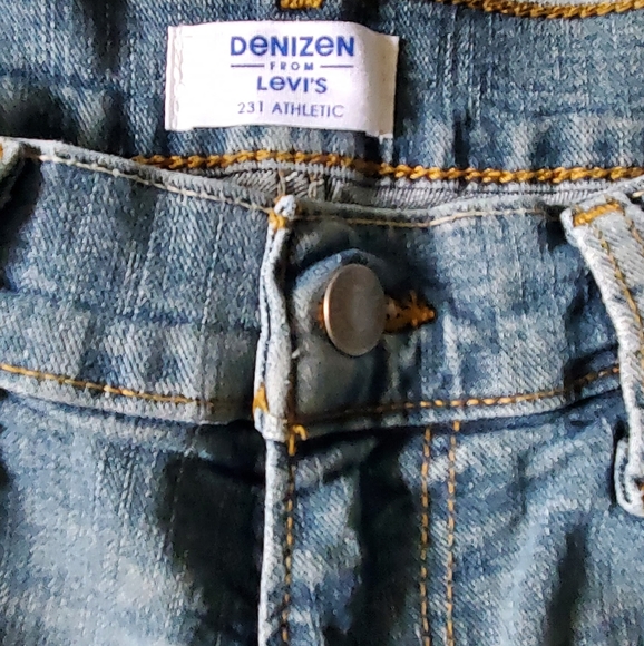 Denizen Levis 231 Athletic Blue Men's Jeans. 32x32 - Picture 10 of 11